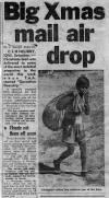 Sun-Herald article dropping mail to remote communities