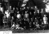Carginagh School, 1930. Blue is front row far right. Miss Cuples is 2nd row from top, 2nd from right, and Doreen is 5th from left on same row.